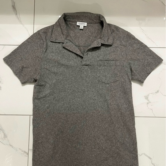 Sunspel Other - Sunspel Gray Polo Shirt